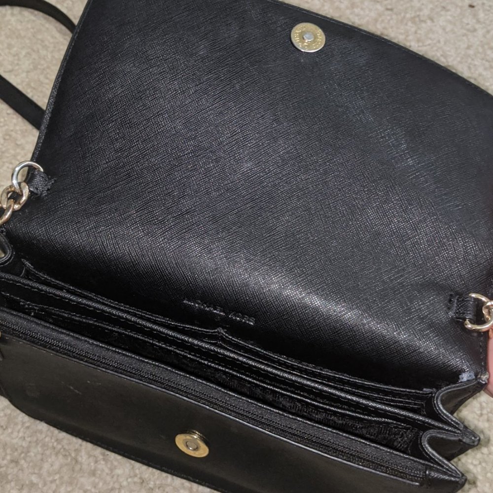 Michael Kors Daniela Leather Crossbody Bag - Picture 6 of 10